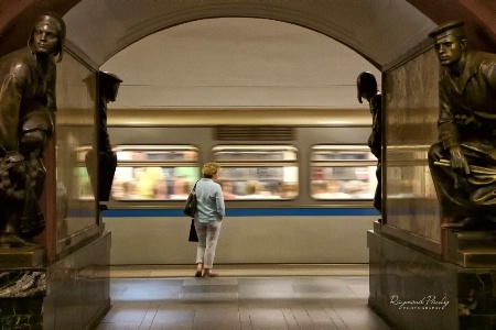 Woman at the Subway
