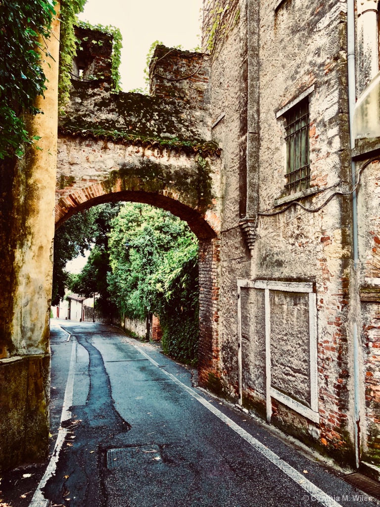 Medieval Path  Asolo, Italy