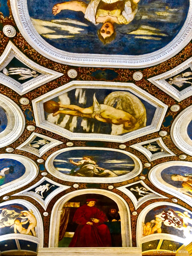 Art on the Ceiling at Castle Del Buonconsiglio - ID: 15629017 © Cynthia M. Wiles