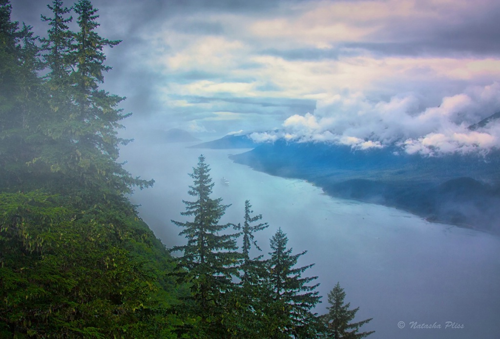 Clouds over Gastineau Channel