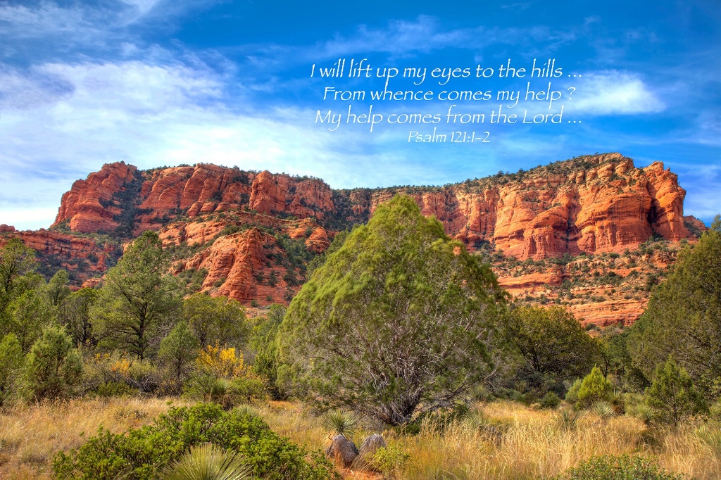 Sedona View / Psalm 121:1-2 - ID: 15630233 © Leland N. Saunders