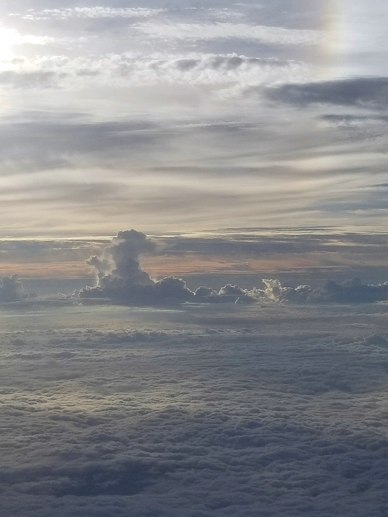 Flying Above Hurricane Florence
