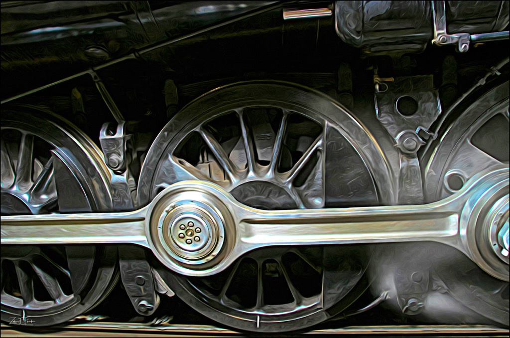 Wheels on the Train - ID: 15631835 © Zelia F. Frick