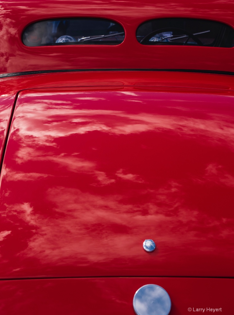 Classic Car in Red - ID: 15633425 © Larry Heyert