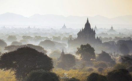 Fall season in Bagan