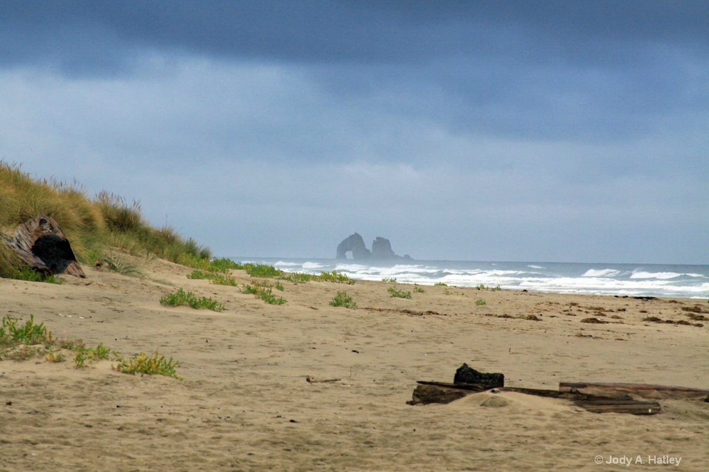 View of Rockaway Beach Oregon - ID: 15635132 © Jody A. Hatley