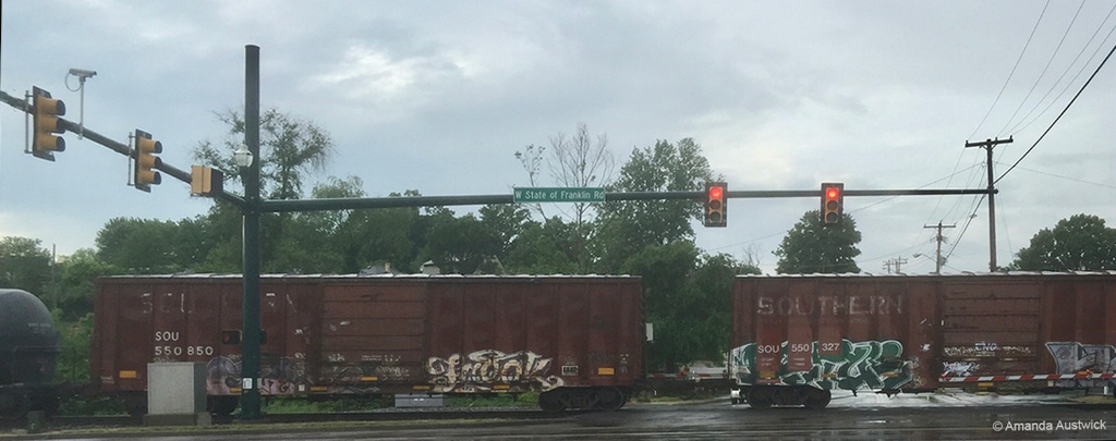 Freight Train Crossing
