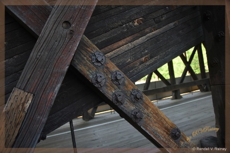 Texture of a Covered Bridge
