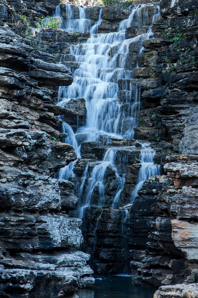 Top of the Rock Waterfall in Branson