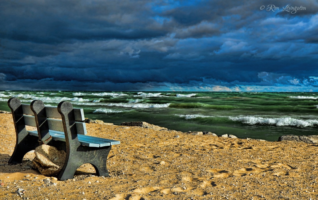 Windy October Shore