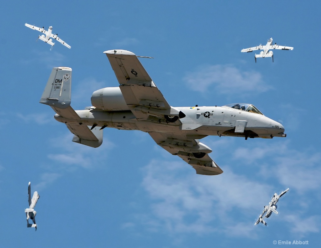 A-10 Attack bomber