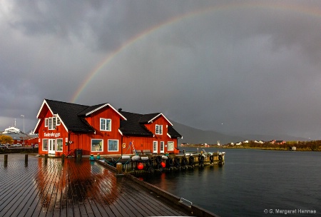 Rainbow over the Lofotens