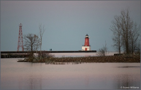 North Pier Lighthouse, Menominee, MI