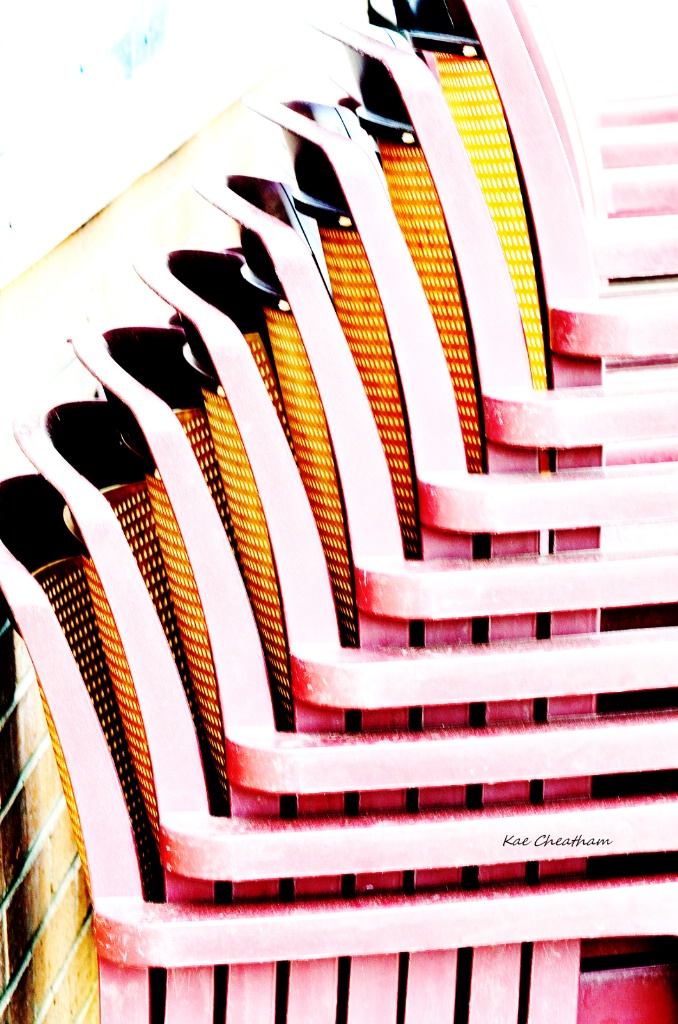 Stacked Chairs Abstract