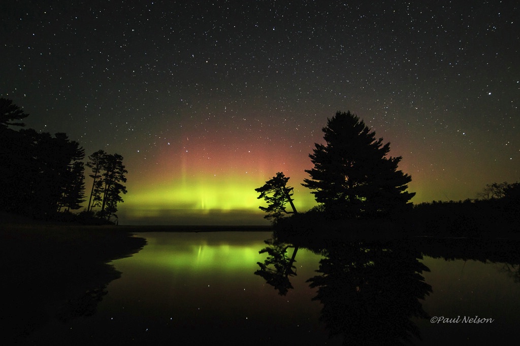 The Aurora and the Big Dipper