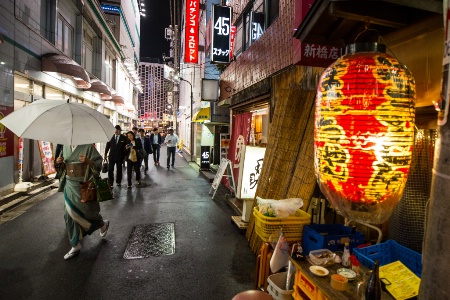 Shimbashi Nighttime