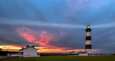 Bodie Island Lighthouse at Dusk  