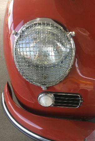 Old Porsche Headlamp