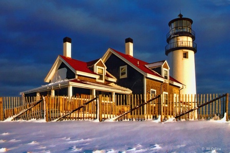 Cape Cod Light at the  Golden Hour