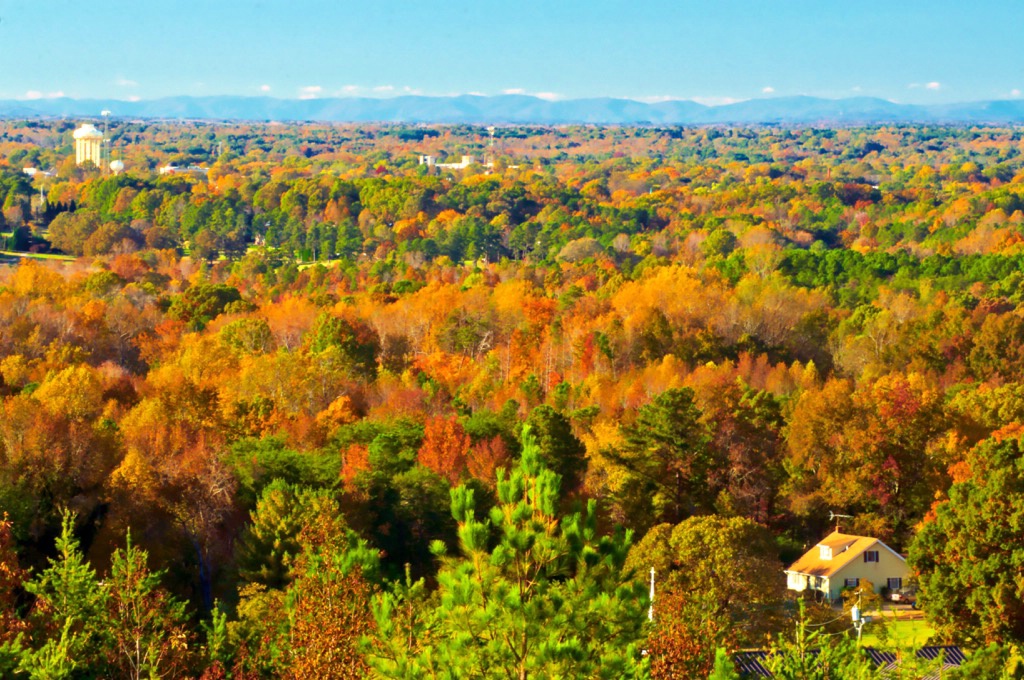 Fall View of Salisbury & Blue Ridge - ID: 15655301 © Zelia F. Frick