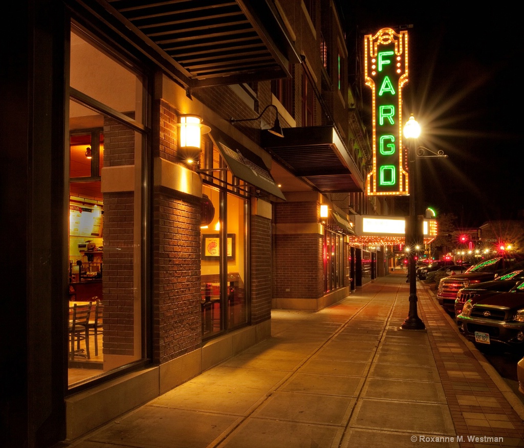 Sidewalks of Fargo - ID: 15655565 © Roxanne M. Westman