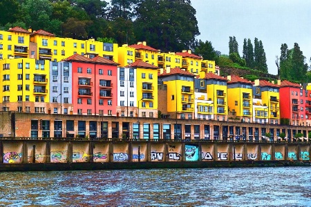 Colorful Waterfront