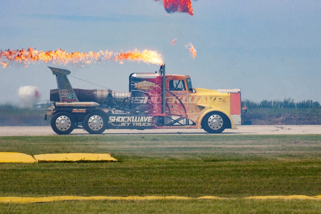 Shockwave Jet Truck 2018 Cleveland Airshow H1D7777 - ID: 15657919 © James E. Nelson