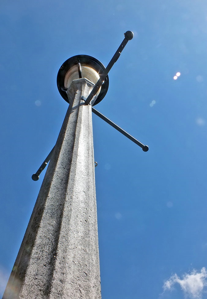 Sunsplashed Light Post