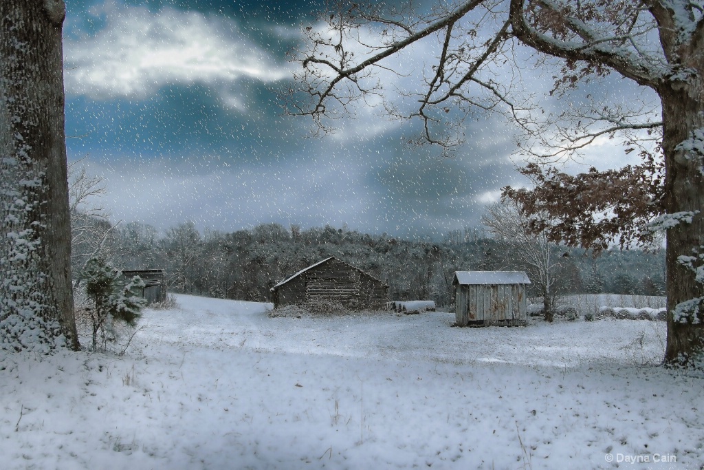 Little Cabin In The Snow