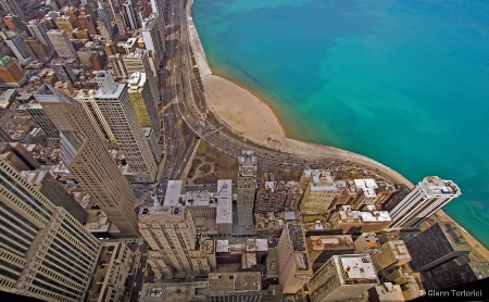 Soaring Above Lake Shore Drive