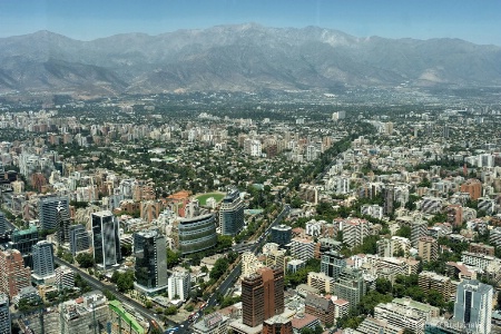 View of Santiago