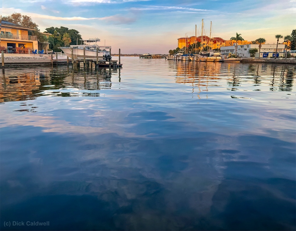 Cloud reflections. Image by Dick Caldwell - ID: 15668605 © Gloria Matyszyk