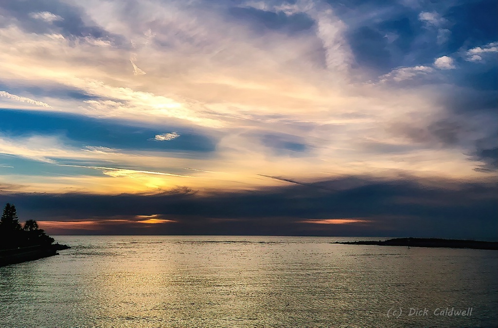 Sunset at Blind Pass. Image by Dick Caldwell - ID: 15668607 © Gloria Matyszyk