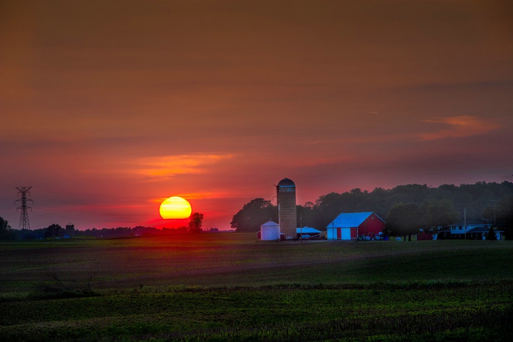 Barn at Dusk