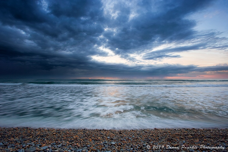 Stormy New Years Eve Sunset 