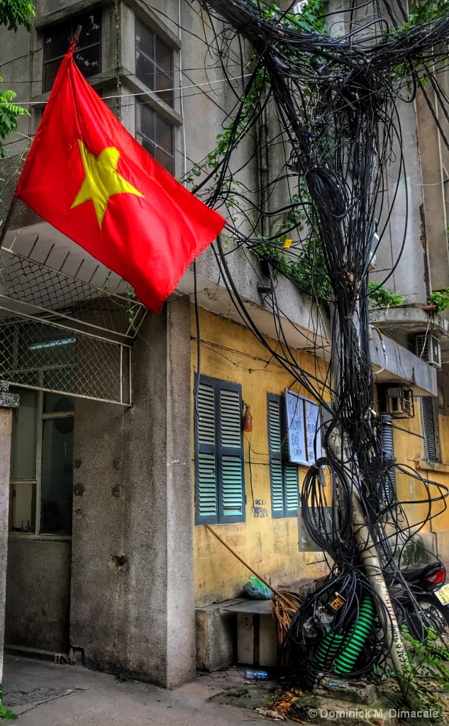 ~ ~ FLAG AND ELECTRIC WIRES IN VIETNAM ~ ~ 