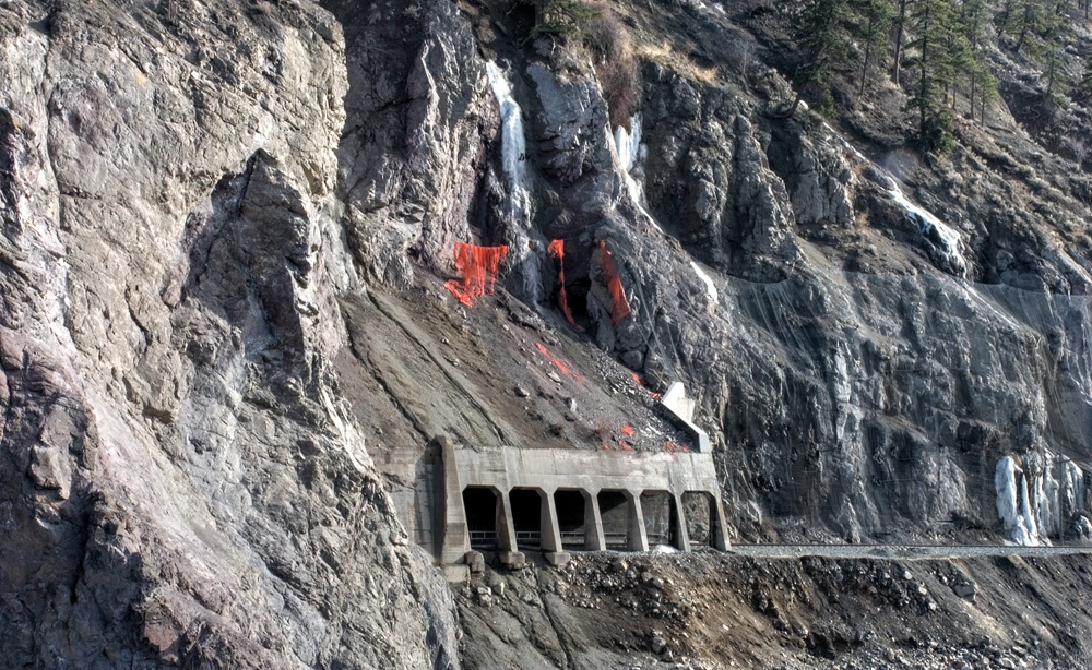 Canadian National Railroad Snowshed 