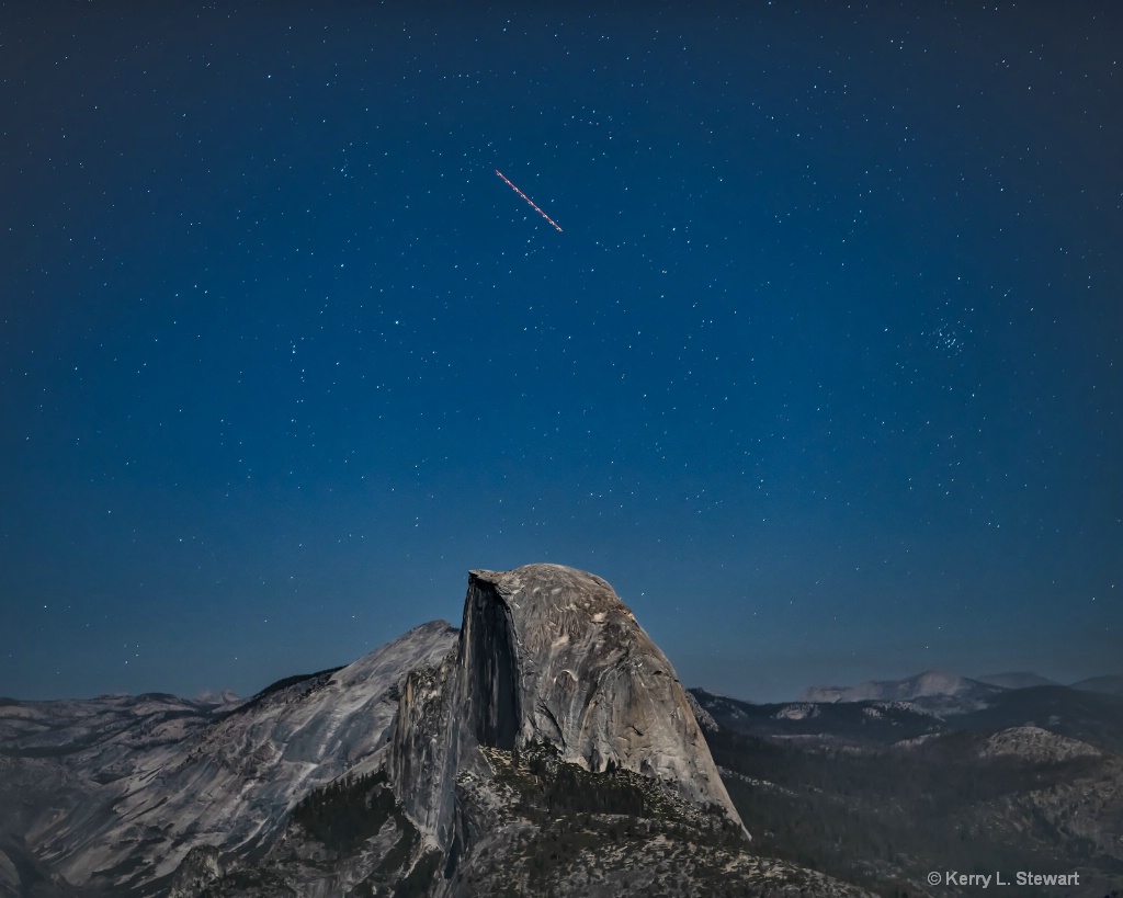 Half Dome Night Lights