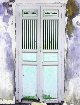 Pastel doorway