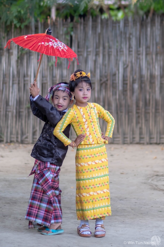 U Shwe Yoe and Daw Moe
