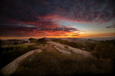 Sunset from the Rock