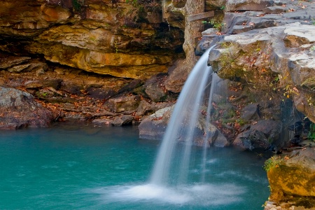 Falling Water Falls in Arkansas 
