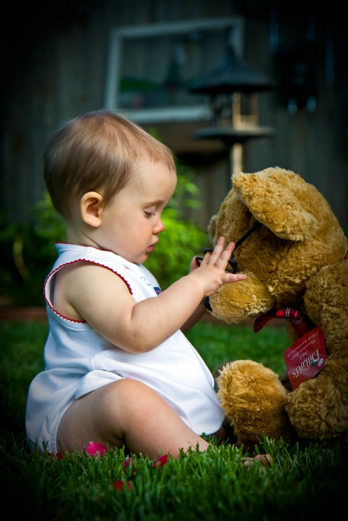 Miss Lottie  and The Teddy Bear 