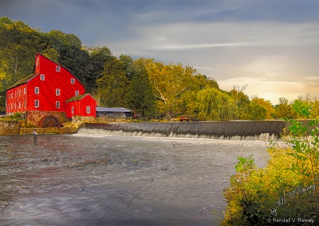 The Red Grist Mill . . .