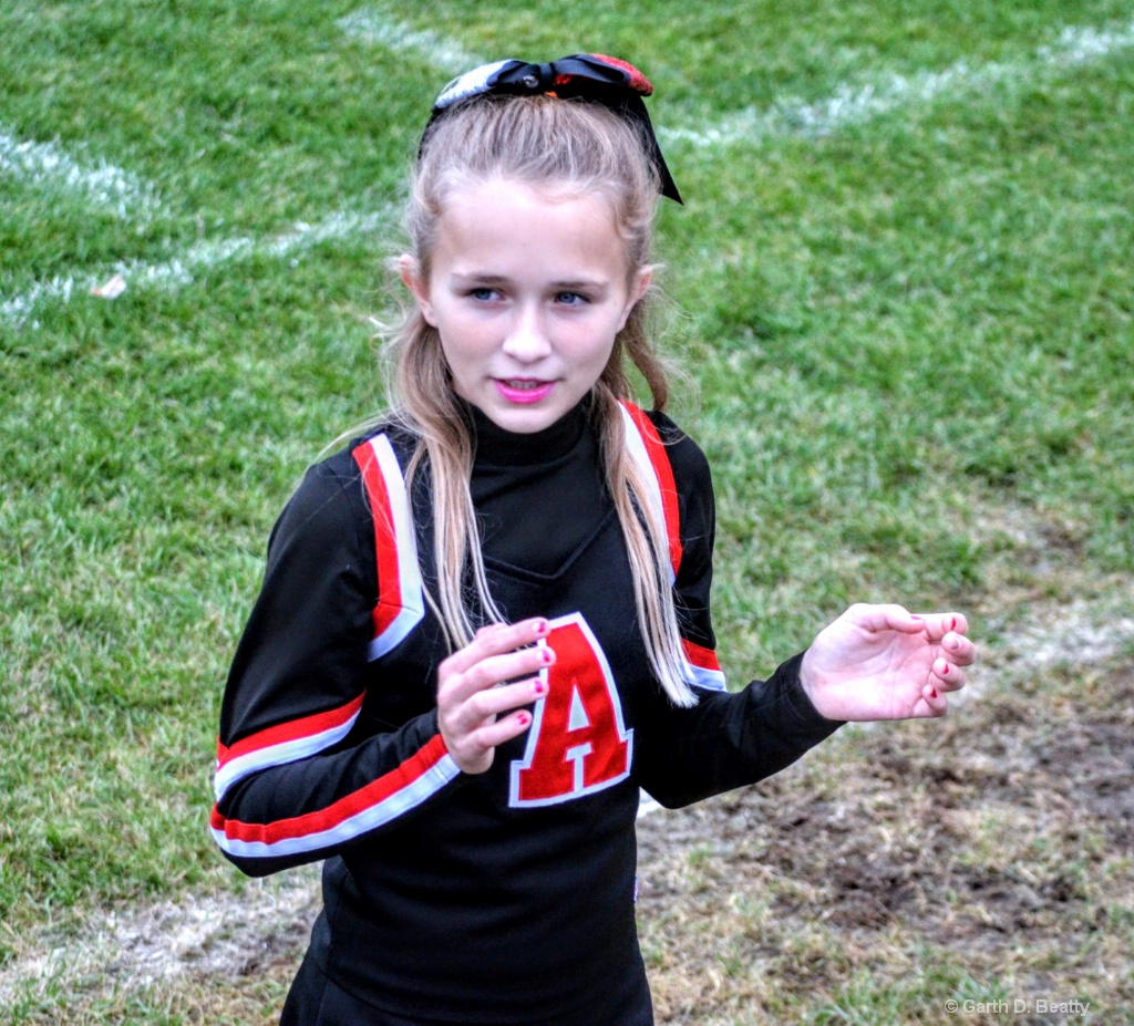 7th Grade Cheerleader 
