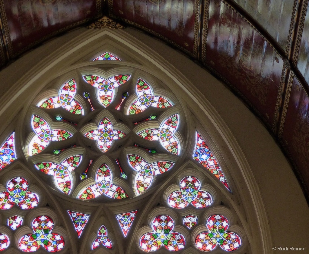 Church glasswork, Brighton UK