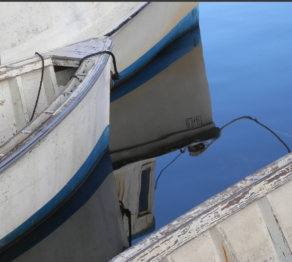 Blue Boat Bows