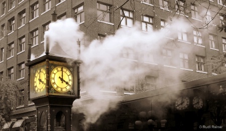 Old Gastown steamclock, Vancouver BC