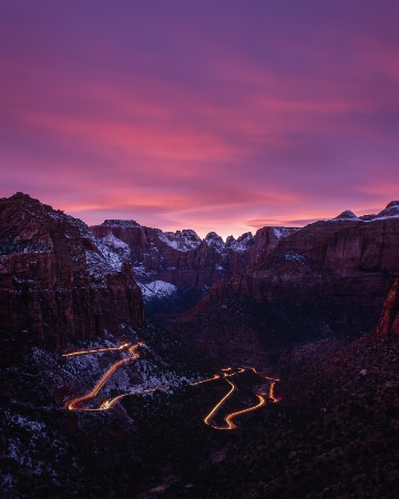 Zion Canyon Overlook