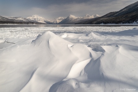 The Frozen Beauty of McDonald Lake
